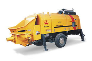 三一重工HBT40C 1008D混凝土拖泵與混凝土切割技術解析